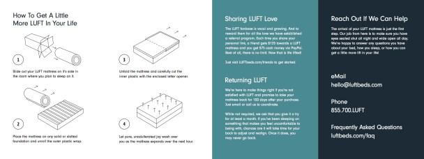 LUFT Instruction Pamphlet 1